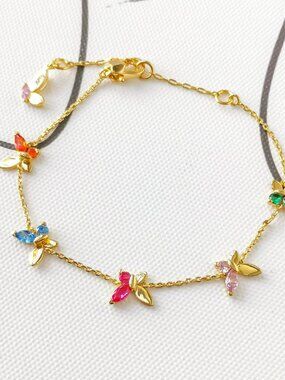 ✨Kate Spade✨ social butterfly bracelet multi color